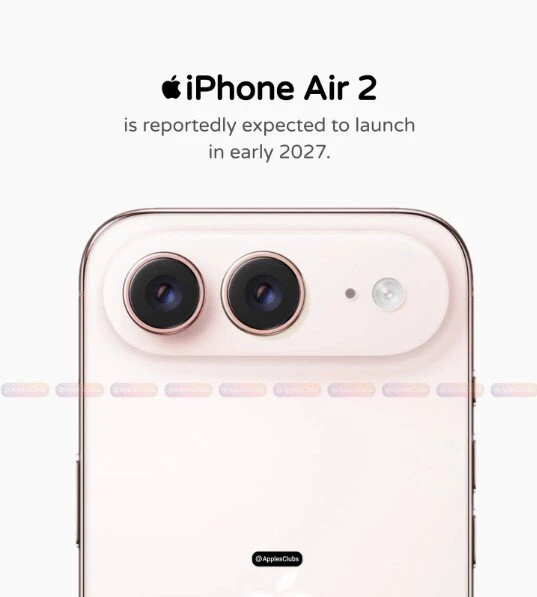 iPhone Air 2 sẽ có tới 2 camera sau, xứng đáng được mong chờ