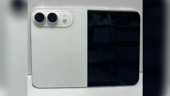 iPhone gập lộ thiết kế, dự kiến chỉ có màu trắng