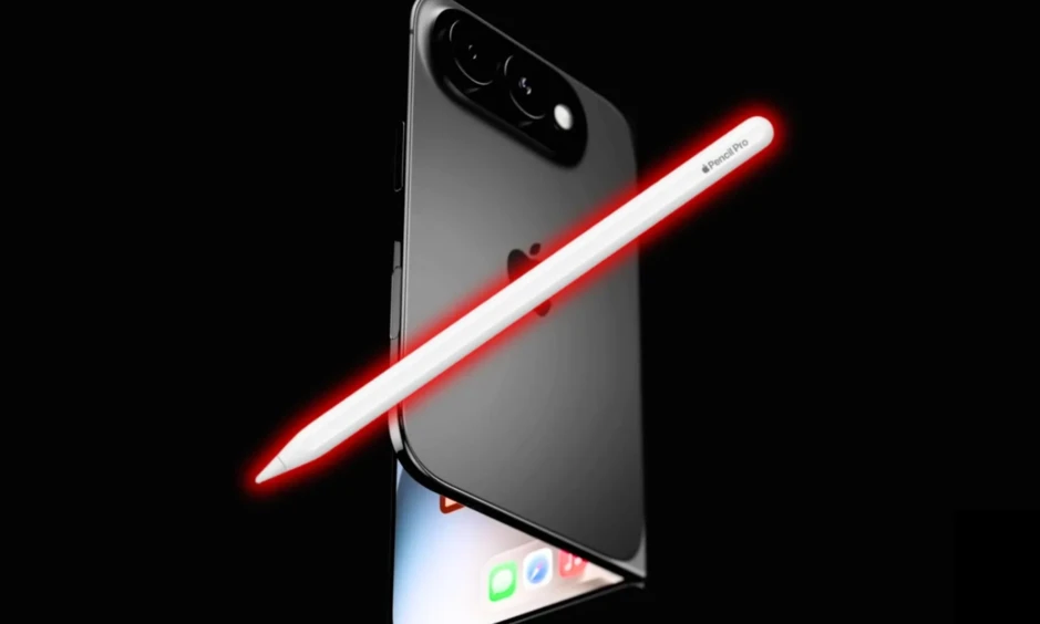 iPhone màn hình gập trong tương lai sẽ có bút cảm ứng? iPhone màn hình gập trong tương lai sẽ có bút cảm ứng?