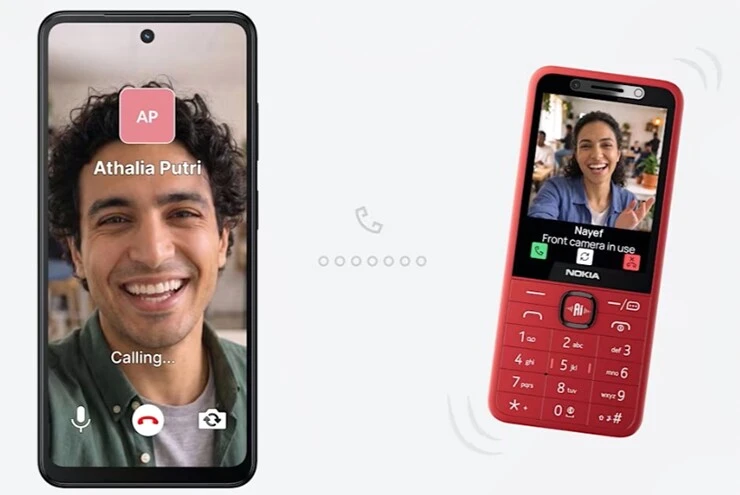 Loạt điện thoại Nokia giá rẻ gây bất ngờ với phím AI chuyên dụng