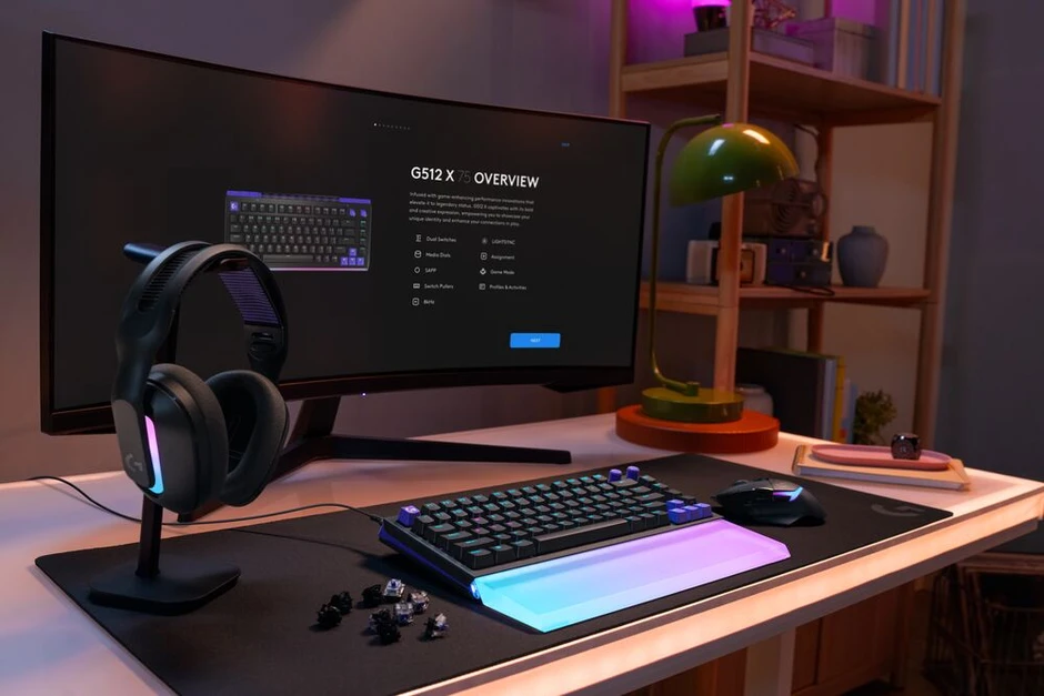 Logitech G G512 X & kê tay Playroom - những đột phá trải nghiệm cho người chơi
