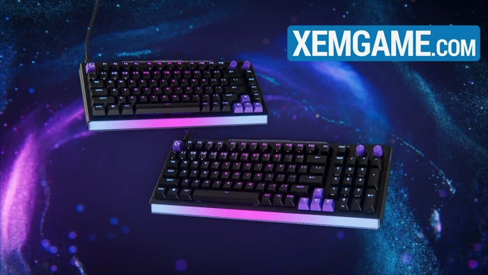 Logitech G512 X - cho phép thay thế nhanh các phím analog và phím cơ