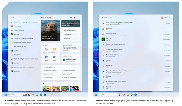 Microsoft nâng cấp Windows Search trên Windows 11, loại bỏ quảng cáo và cải thiện khả năng tìm kiếm
