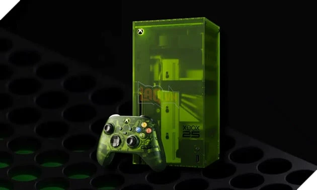 Microsoft ra mắt Xbox Series X phiên bản kỷ niệm 25 năm với thiết kế xanh trong suốt Microsoft ra mắt Xbox Series X phiên bản kỷ niệm 25 năm với thiết kế xanh trong suốt