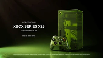 Microsoft ra mắt Xbox Series X phiên bản kỷ niệm 25 năm với thiết kế xanh trong suốt