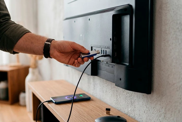 Một cổng nhỏ phía sau Smart TV nhưng có công dụng không hề nhỏ
