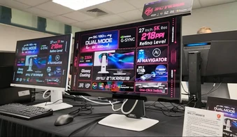 MSI ra mắt màn hình Mini LED 5K hỗ trợ 180Hz và chế độ 2K 330Hz đầu tiên cho game thủ