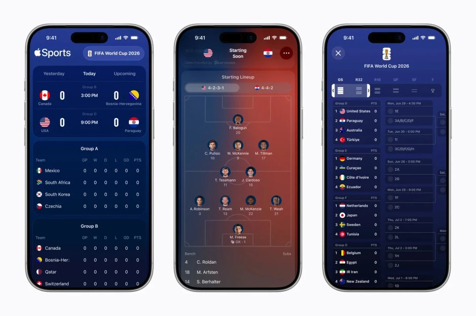 Người dùng iPhone có thể theo dõi World Cup ngay trên smartphone Người dùng iPhone có thể theo dõi World Cup ngay trên smartphone