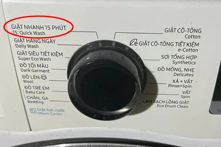 Nhiều người đang lãng phí máy giặt khi bỏ qua những chế độ này Nhiều người đang lãng phí máy giặt khi bỏ qua những chế độ này