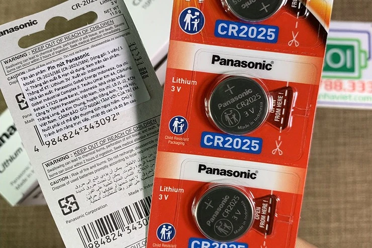 Nhiều người dùng sai pin cúc áo CR2032 và CR2025 mà không biết