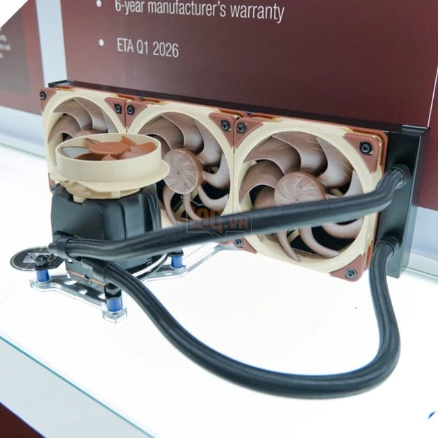 Noctua ra mắt tản nhiệt nước AIO đầu tiên: Tập trung vào độ ồn thấp, dùng nền tảng Asetek Emma V2