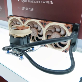 Noctua ra mắt tản nhiệt nước AIO đầu tiên: Tập trung vào độ ồn thấp, dùng nền tảng Asetek Emma V2