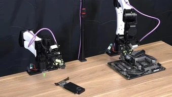 Nvidia trình diễn robot AI tự học lắp GPU và thực hiện các tác vụ phức tạp trong thế giới thực