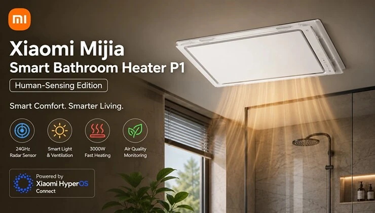 Phòng tắm thông minh Xiaomi giúp người dùng gần như không phải chạm tay