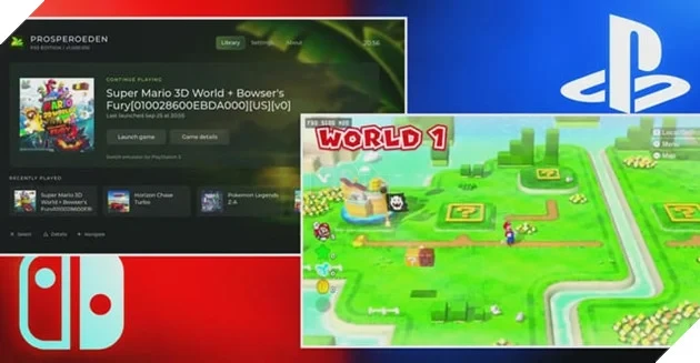 PS5 bẻ khóa giờ có thể chạy game Nintendo Switch nhờ trình giả lập