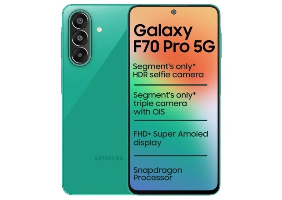 Ra mắt Galaxy F70 Pro: Giá chỉ từ 6,6 triệu đồng, pin 6000 mAh