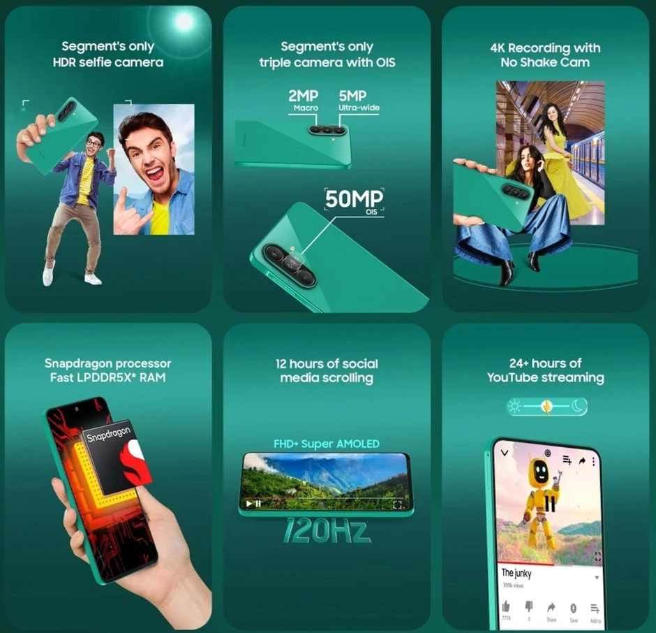 Ra mắt Galaxy F70 Pro: Giá chỉ từ 6,6 triệu đồng, pin 6000 mAh