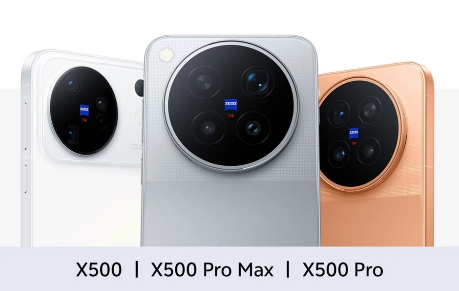Ra mắt Vivo X500, X500 Pro và X500 Pro Max với camera sau đẳng cấp
