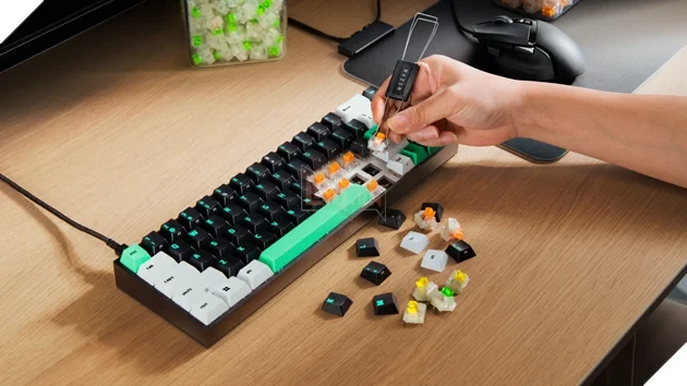 Razer chính thức ra mắt dòng bàn phím cơ Reclusa X Mini 65%