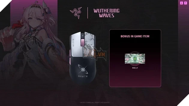 Razer Trình Làng Bộ Gaming Gear WUTHERING WAVES: Kích Hoạt Cộng Hưởng, Chế Ngự Sóng Gầm