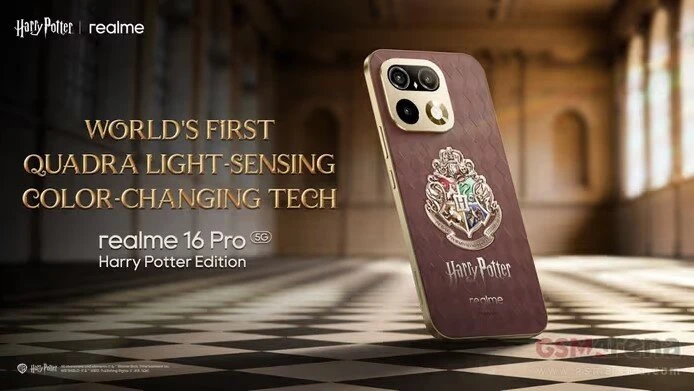 Realme 16 Pro và Buds T500 Pro phiên bản Harry Potter đã được ra mắt