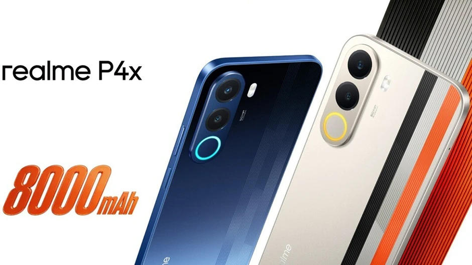 Realme P4x 4G ra mắt: Pin 8.000 mAh, giá 5,08 triệu đồng