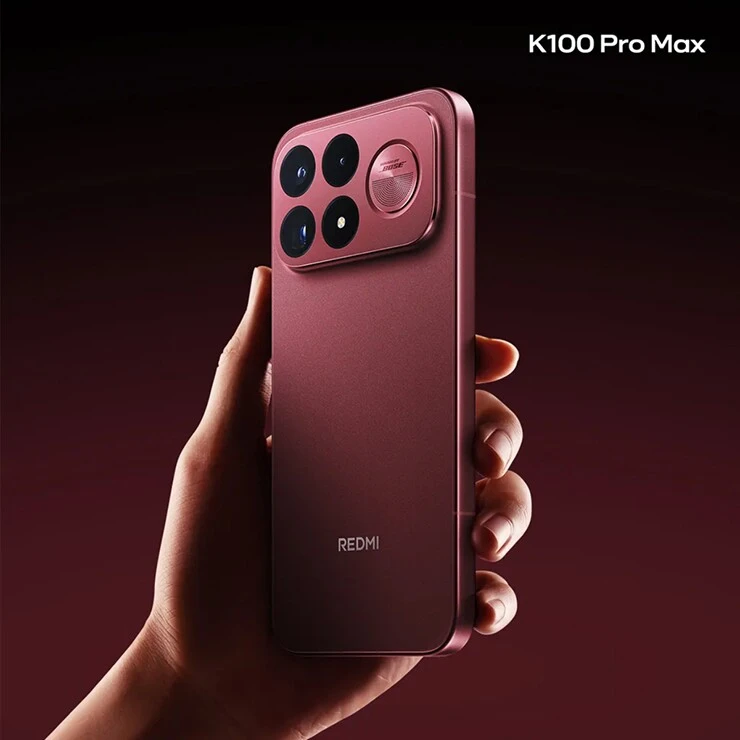 REDMI K100 Pro Max xuất hiện mang đậm phong cách iPhone Pro