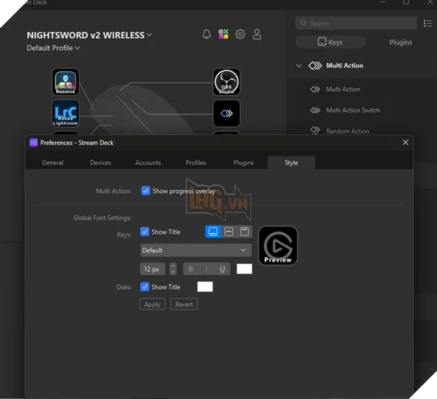 Review Corsair NIGHTSWORD v2 WIRELESS SD : Khi chuột gaming trở thành trung tâm điều khiển