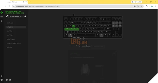 Đánh giá bàn phím Razer Huntsman V3 HE Magnetic 8KHz: Hall Effect vượt xa tốc độ