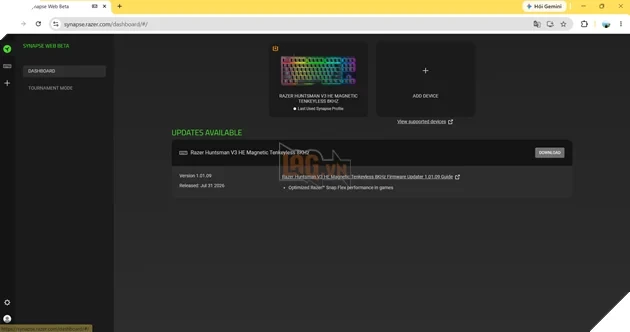 Đánh giá bàn phím Razer Huntsman V3 HE Magnetic 8KHz: Hall Effect vượt xa tốc độ