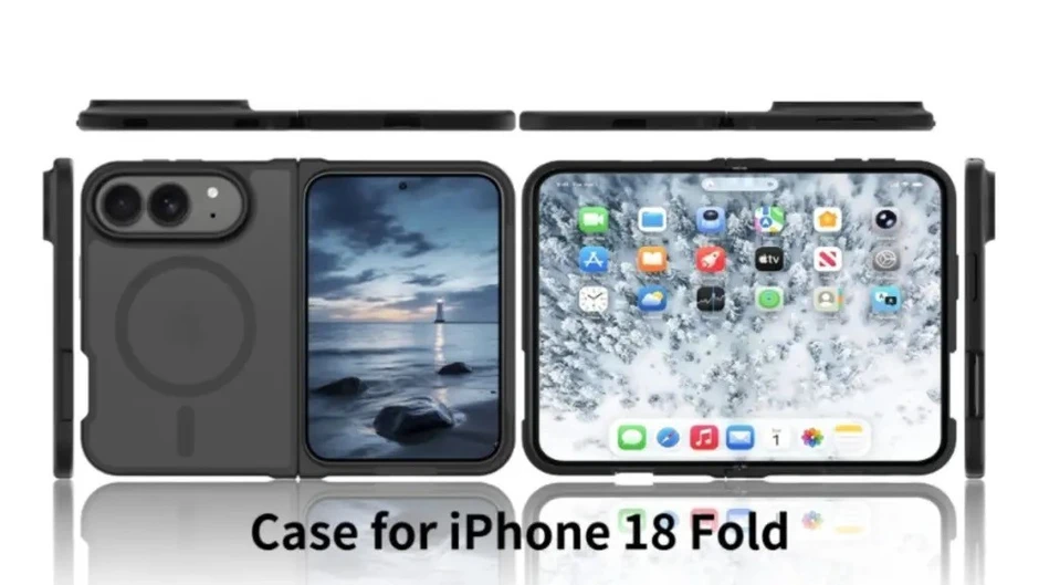 Rò rỉ ốp lưng hé lộ thiết kế iPhone màn hình gập