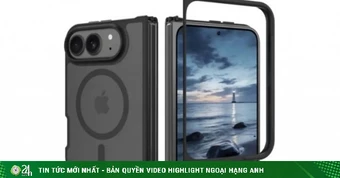 Rò rỉ ốp lưng hé lộ thiết kế iPhone màn hình gập