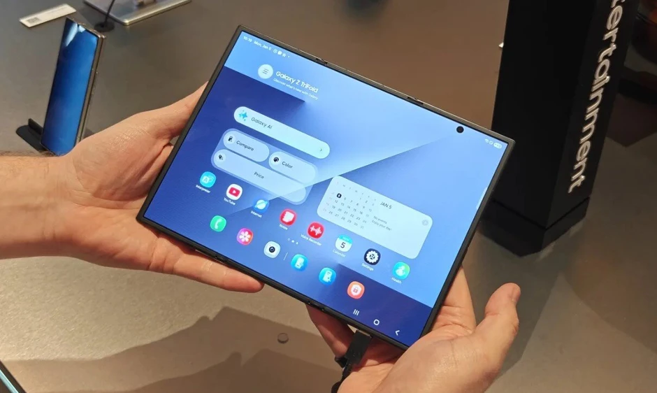 Samsung sắp tung thêm một chiếc điện thoại màn hình gập độc đáo khác