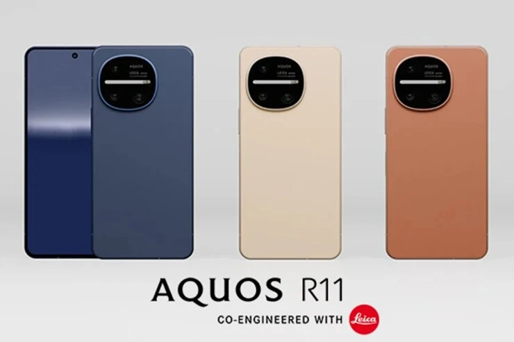 Sharp vừa gây chú ý với smartphone có “đèn thở” đổi màu độc đáo