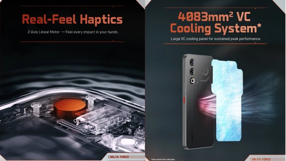 Smartphone chơi game giá 6,5 triệu đồng có màn 144Hz, tản nhiệt buồng hơi