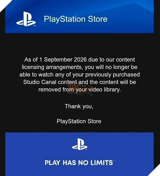Sony gỡ hơn 550 phim khỏi PlayStation Store, người dùng mất quyền truy cập mà không được hoàn tiền