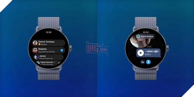 Telegram hồi sinh ứng dụng Wear OS sau 5 năm, hỗ trợ nhắn tin và gửi tin nhắn thoại