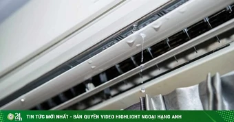 Thấy nước nhỏ từ máy điều hòa, đừng chủ quan với những rủi ro này
