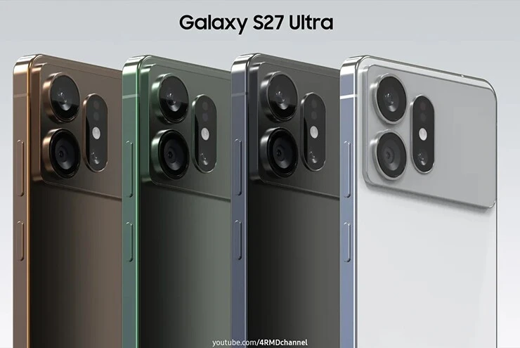 Thiết kế Galaxy S27 Ultra dần lộ diện trước ngày ra mắt