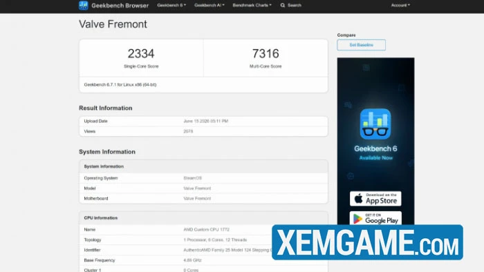 Thông tin rò rỉ benchmark Steam Machine mới cho thấy việc ra mắt sắp rất gần rồi Thông tin rò rỉ benchmark Steam Machine mới cho thấy việc ra mắt sắp rất gần rồi