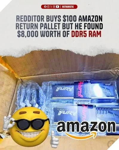 Tình cờ tìm thấy gần 2TB RAM DDR4 trong gara, chủ nhân có thể đang sở hữu hơn 12.000 USD