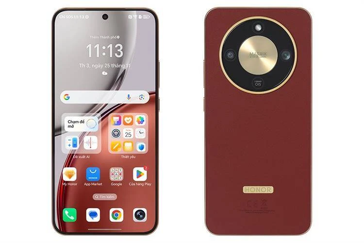 Honor X9d 5G pin 8.300 mAh cho dân đi phượt