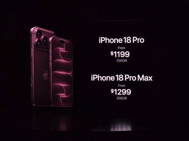 TRỰC TIẾP: Apple trình làng iPhone 18 Pro, iPhone 18 Pro Max và iPhone Duo màn hình gập