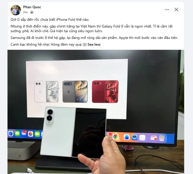 TRỰC TIẾP: Apple trình làng iPhone 18 Pro, iPhone 18 Pro Max và iPhone Duo màn hình gập