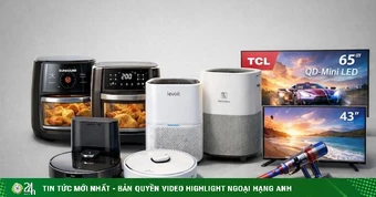 TV, nồi chiên không dầu, máy hút bụi giảm giá mạnh trong ngày đôi 4/4