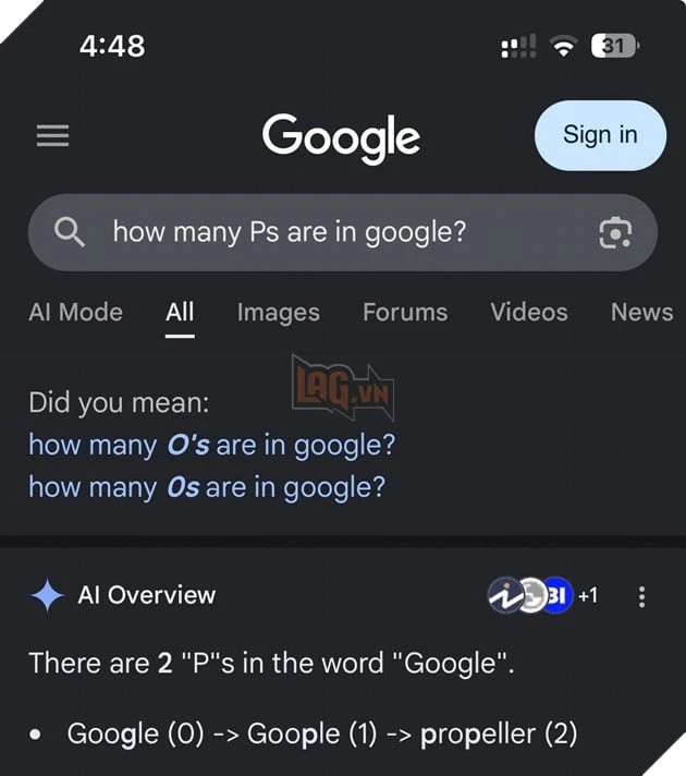 Vì Sao AI Của Google Vẫn Không Thể Đánh Vần Chính Xác?