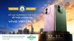 vivo V80 Lite 5G Thiết Lập Kỷ Lục Guiness Thế Giới Với 32 Giờ 32 Phút Sử Dụng Liên Tục