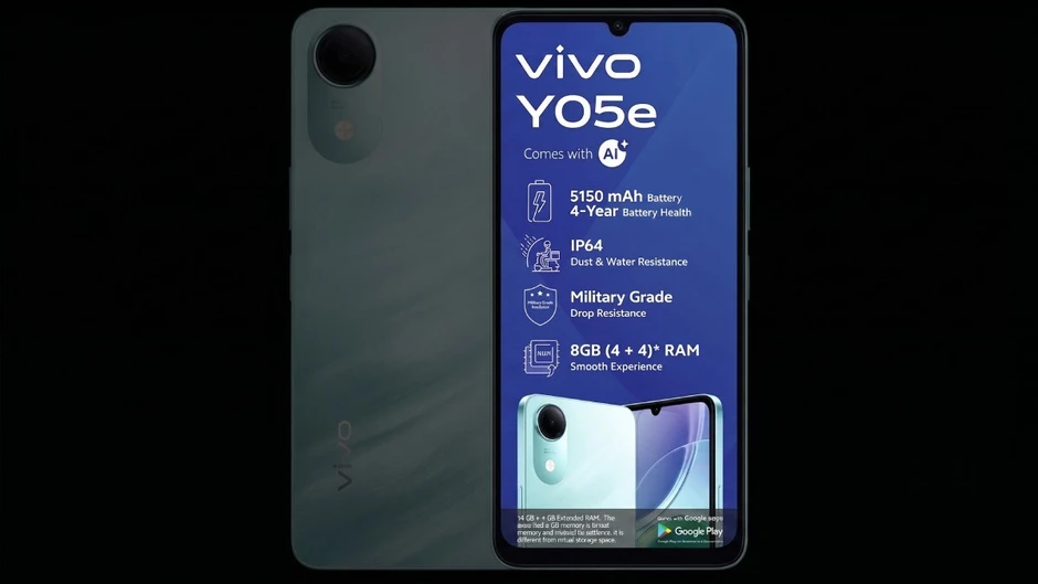 Vivo Y05e ra mắt: Độ bền chuẩn quân đội, pin 5.150 mAh, giá chỉ 3,5 triệu đồng
