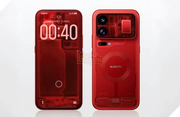 Xiaomi ra mắt Xiaomi 18 Pro và 18 Pro Max bản Trong Suốt đỏ đặc biệt Xiaomi ra mắt Xiaomi 18 Pro và 18 Pro Max bản Trong Suốt đỏ đặc biệt