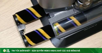 Xuất hiện máy hút bụi cầm tay tự thu gom rác thông minh, có đèn LED chiếu sáng